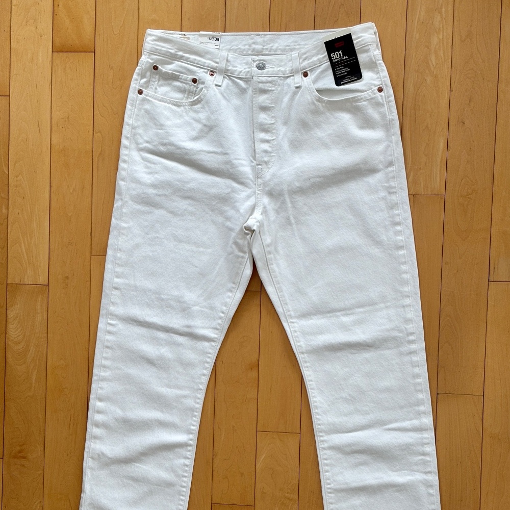 LEVI'S 501 Original button fly high rise straight leg 32 x 32 red tab - Picture 4 of 12